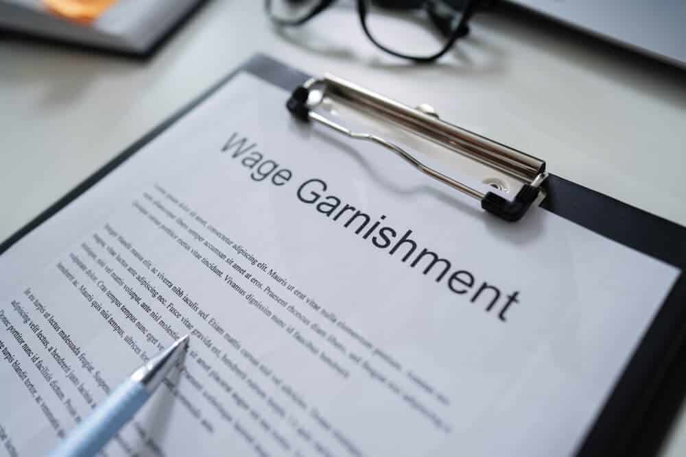 What is a wage garnishment in Canada?